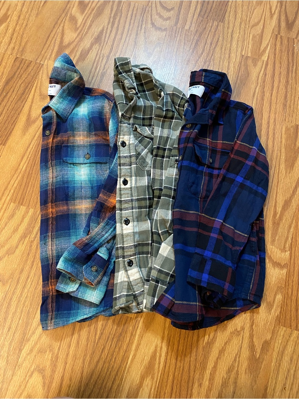 Flannel Button-Down Shirts boys size Medium